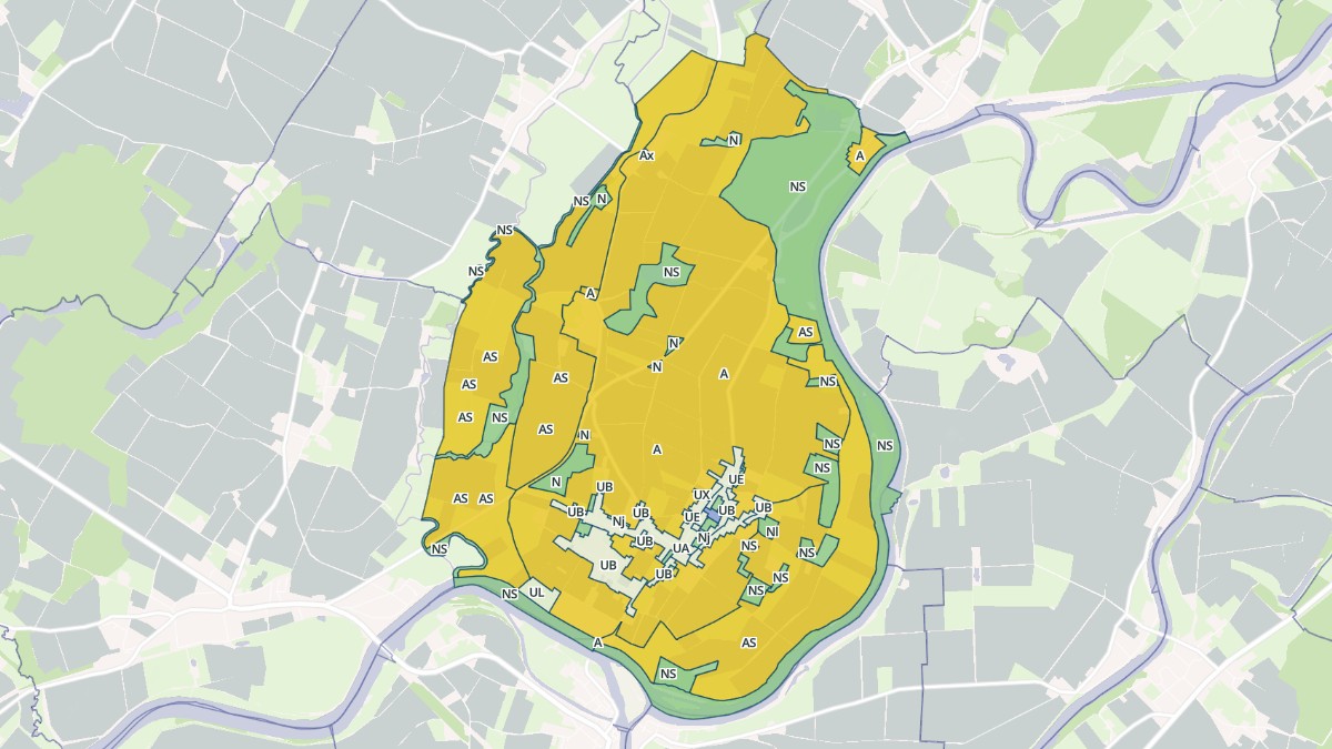 Aperçu cartographique de Bragny-sur-Saône, centré sur la commune