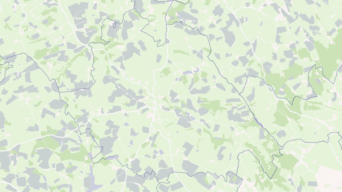 Aperçu cartographique de La Chapelle-au-Mans, centré sur la commune