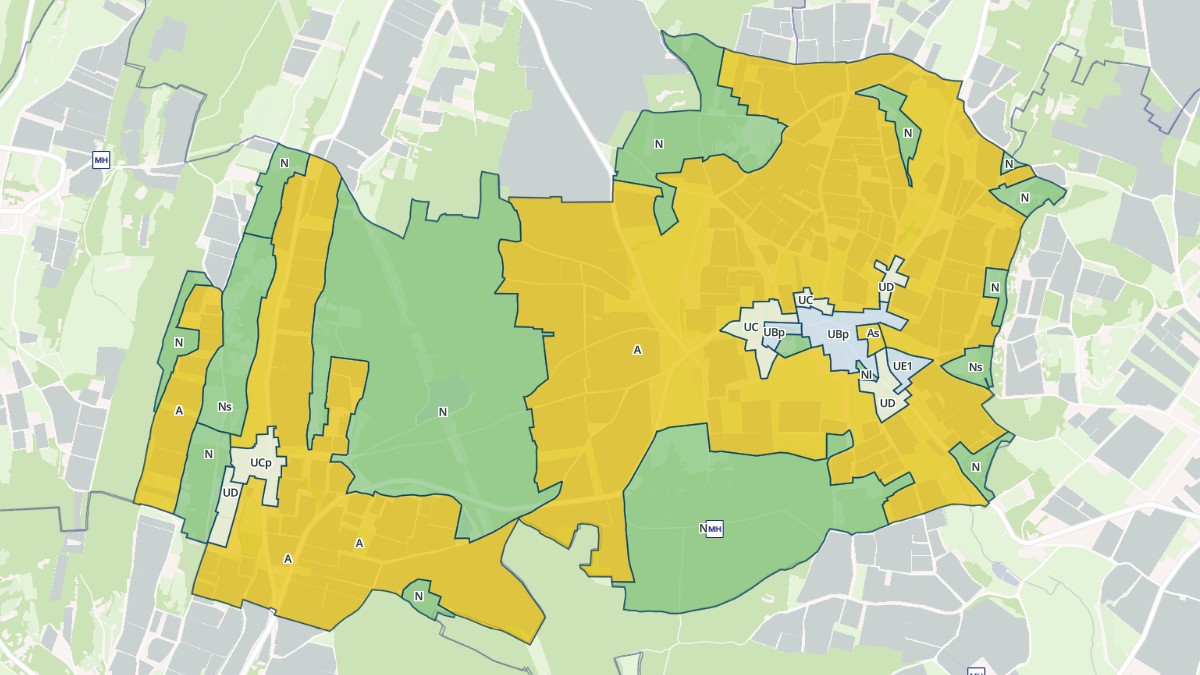 Aperçu cartographique de Chardonnay, centré sur la commune