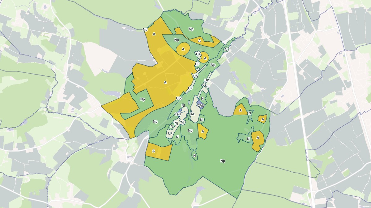 Aperçu cartographique de La Charmée, centré sur la commune