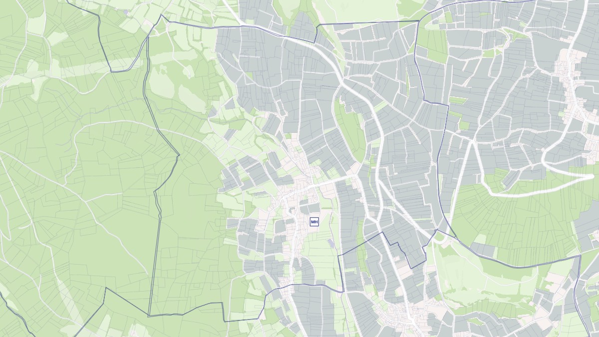 Aperçu cartographique de Chasselas, centré sur la commune