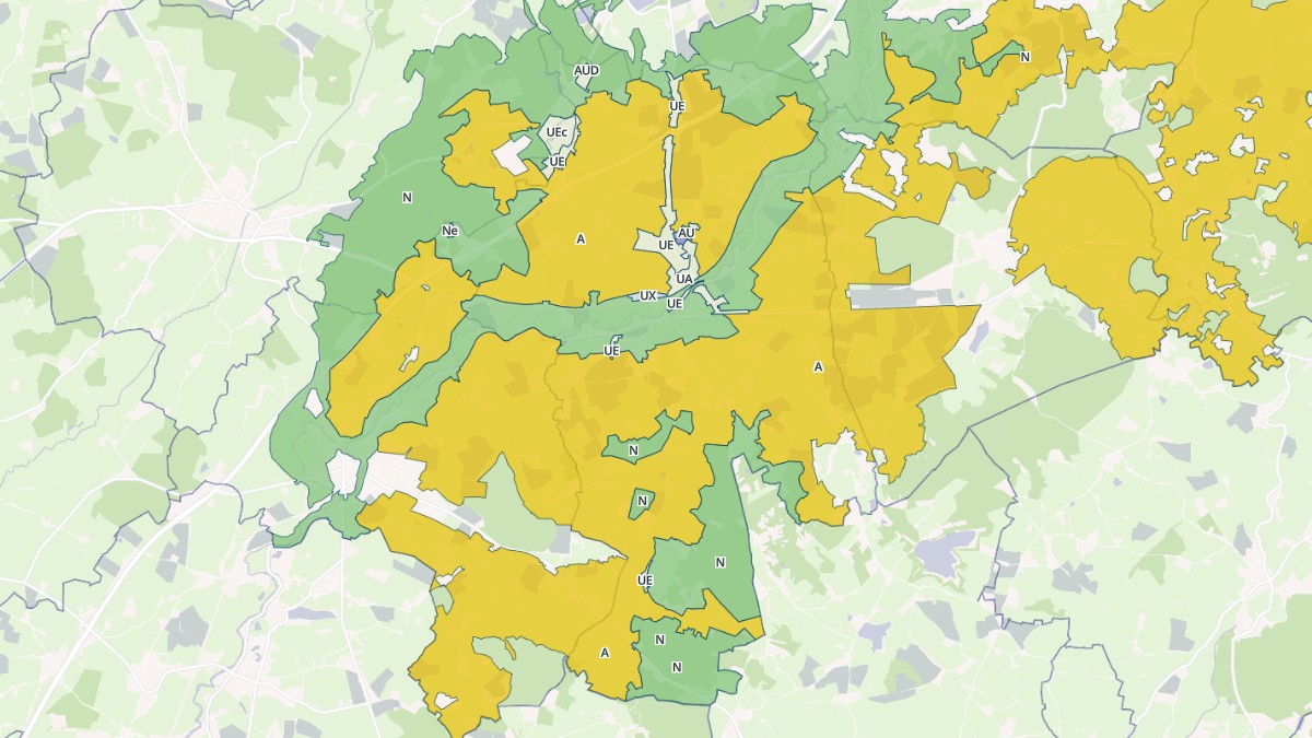 Aperçu cartographique de Ciry-le-Noble, centré sur la commune