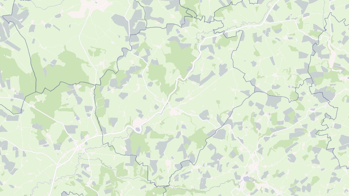 Aperçu cartographique de Cressy-sur-Somme, centré sur la commune