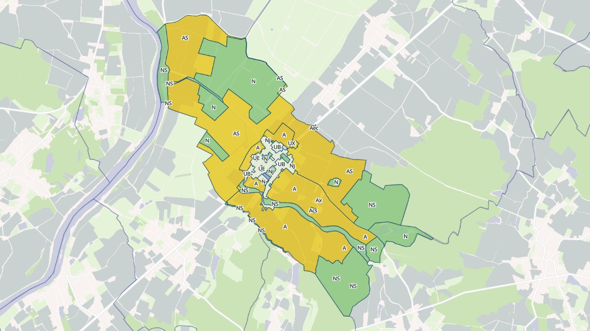 Aperçu cartographique de Damerey, centré sur la commune