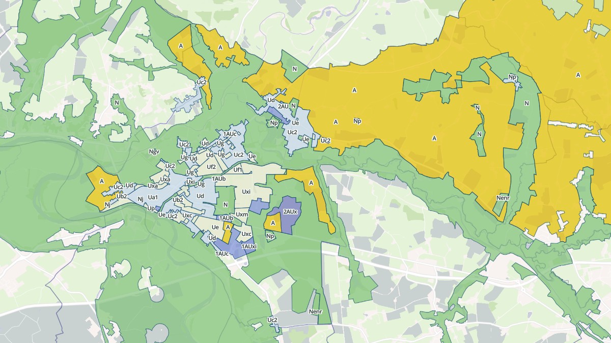 Aperçu cartographique de Digoin, centré sur la commune