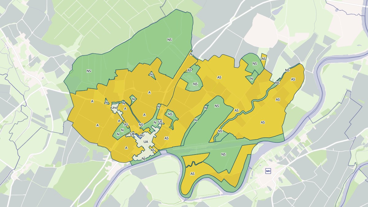 Aperçu cartographique de Écuelles, centré sur la commune