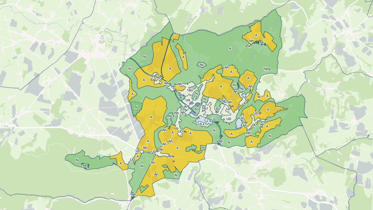 Aperçu cartographique de Épinac, centré sur la commune