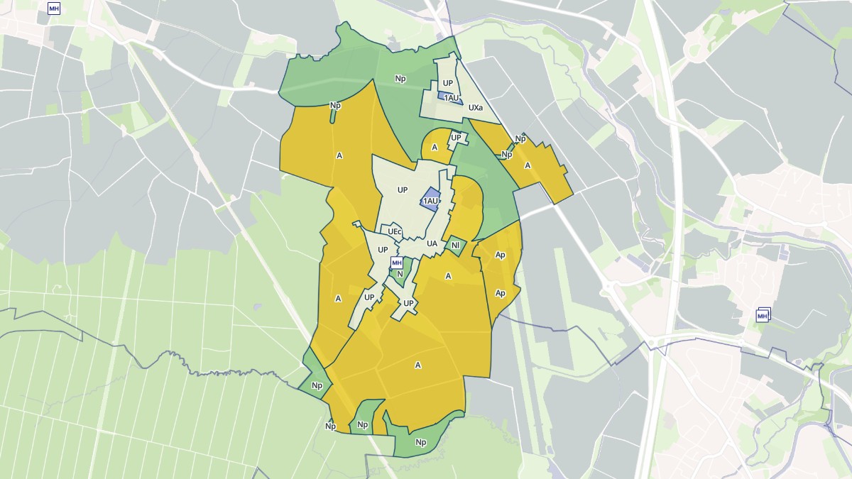 Aperçu cartographique de Farges-lès-Chalon, centré sur la commune