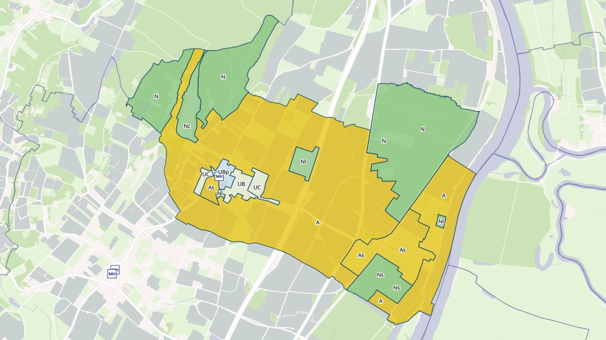 Aperçu cartographique de Farges-lès-Mâcon, centré sur la commune