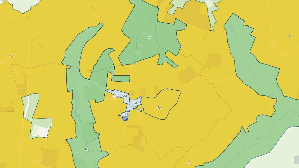 Aperçu cartographique de Fontenay, centré sur la commune