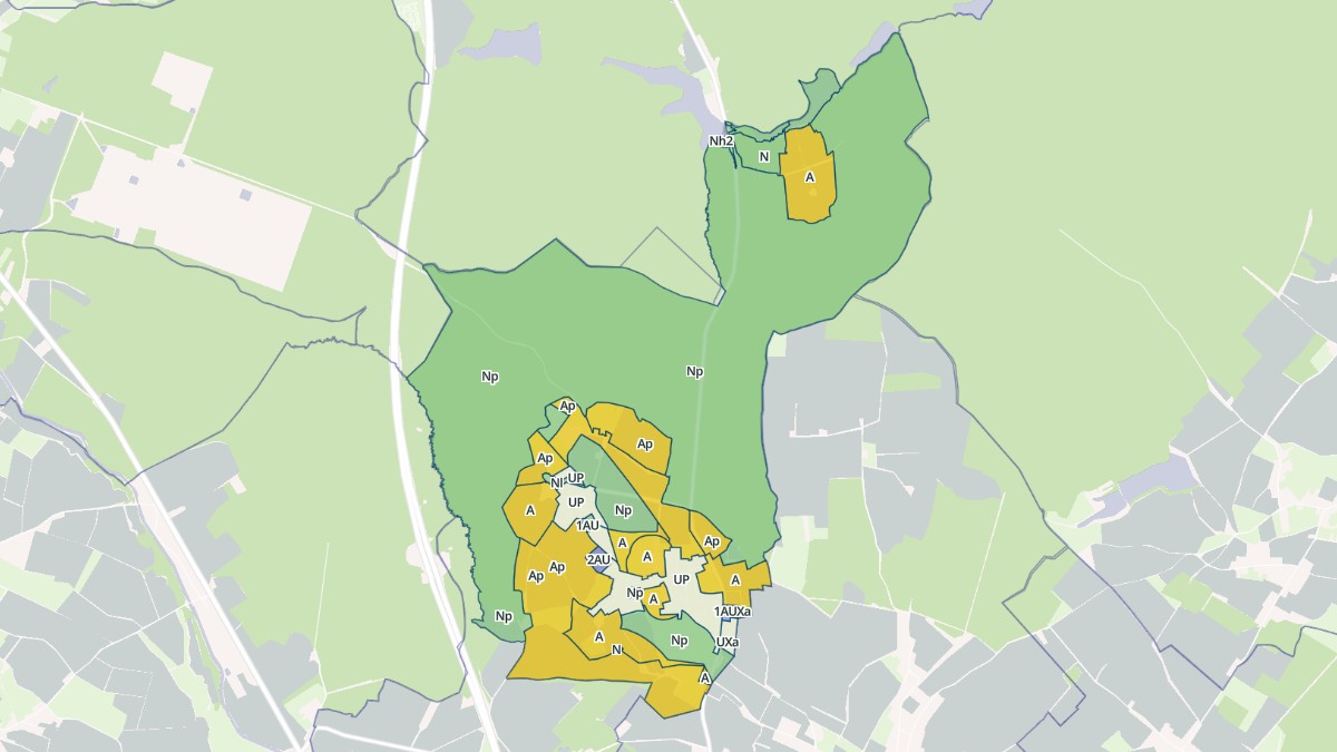 Aperçu cartographique de Lessard-le-National, centré sur la commune