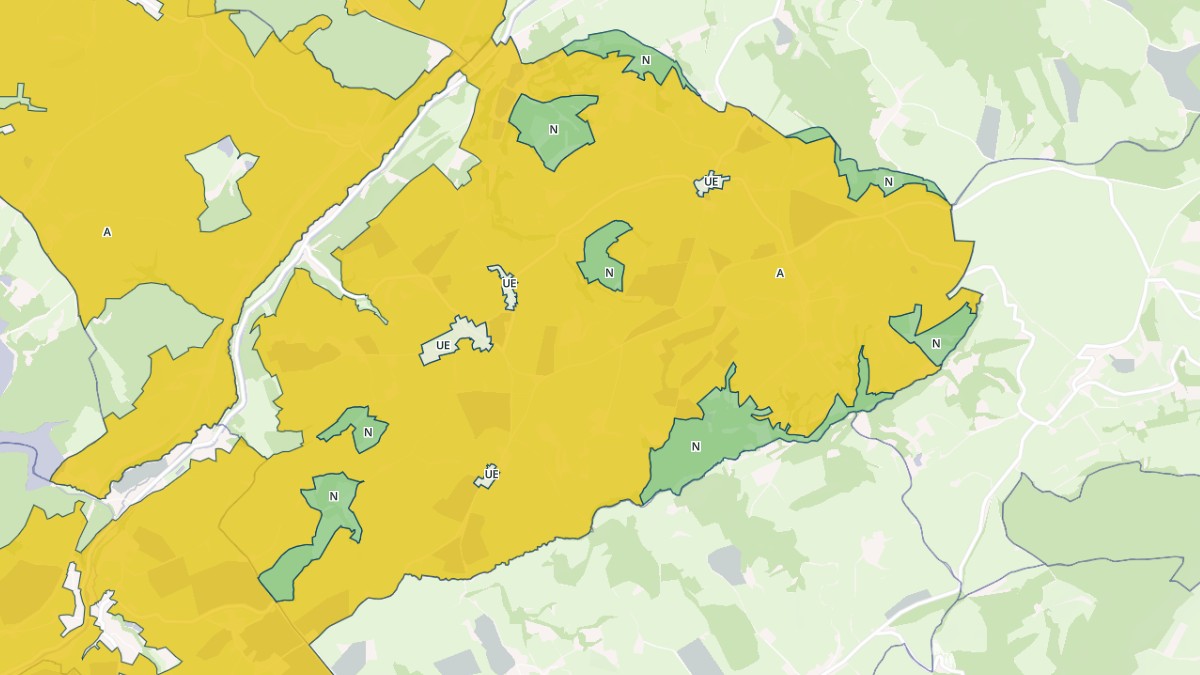Aperçu cartographique de Morey, centré sur la commune