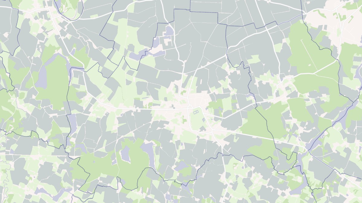 Aperçu cartographique de Pierre-de-Bresse, centré sur la commune