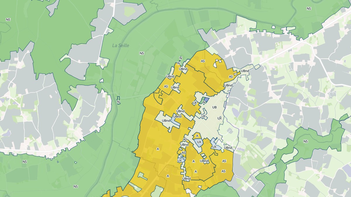 Aperçu cartographique de Rancy, centré sur la commune