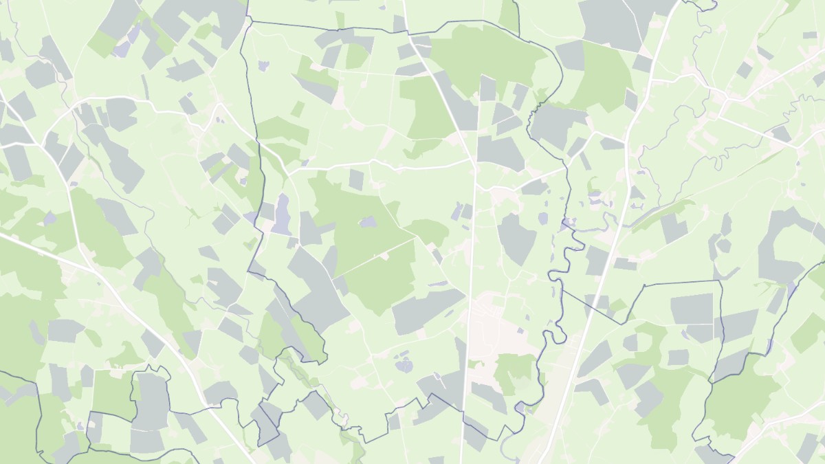 Aperçu cartographique de Saint-Forgeot, centré sur la commune