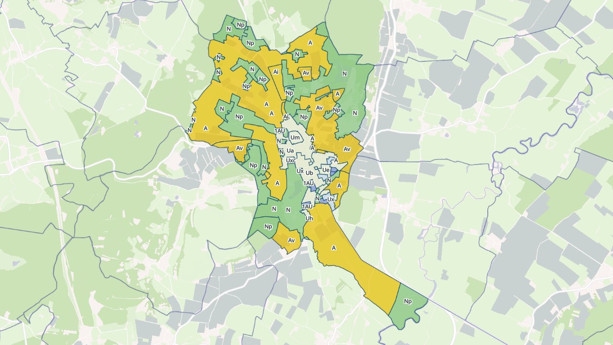Aperçu cartographique de Saint-Gengoux-le-National, centré sur la commune