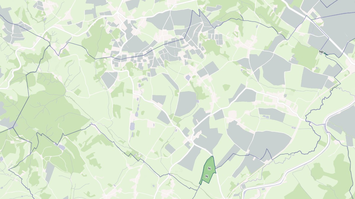 Aperçu cartographique de Saint-Jean-de-Trézy, centré sur la commune