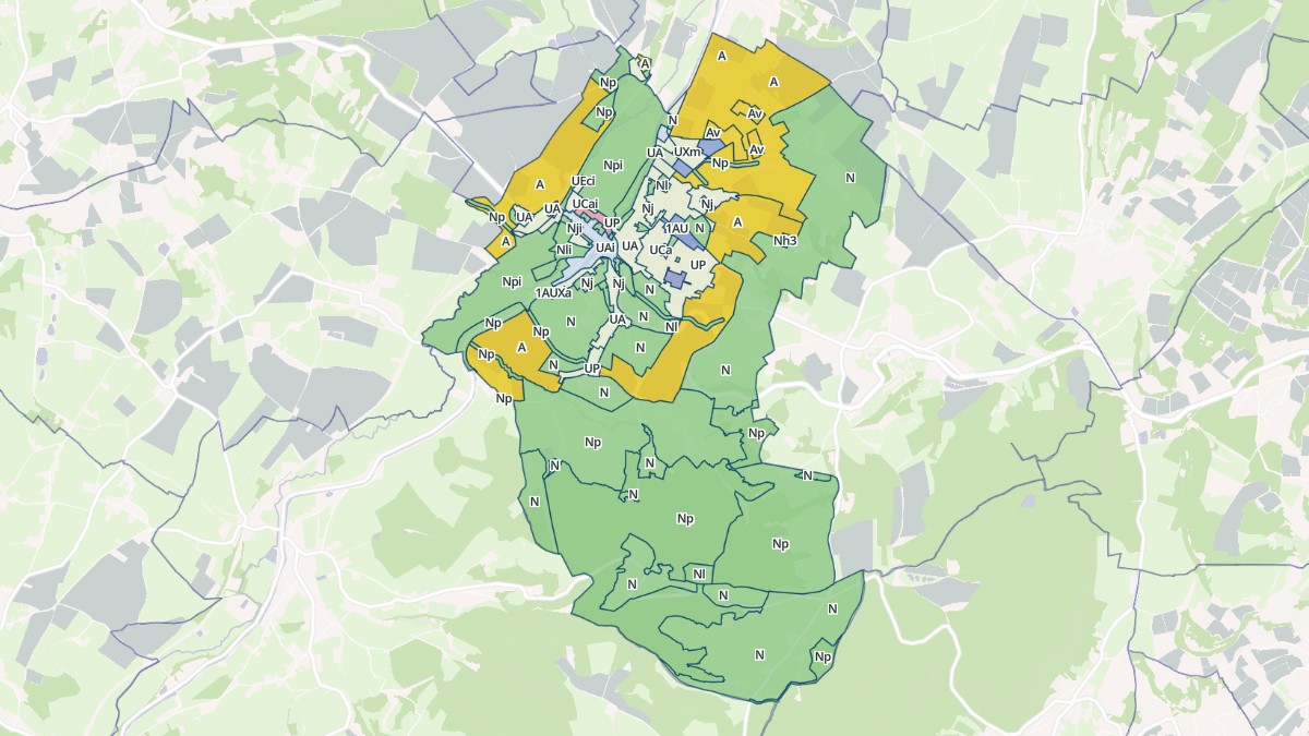 Aperçu cartographique de Saint-Léger-sur-Dheune, centré sur la commune