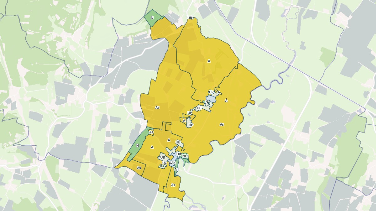 Aperçu cartographique de Savigny-sur-Grosne, centré sur la commune