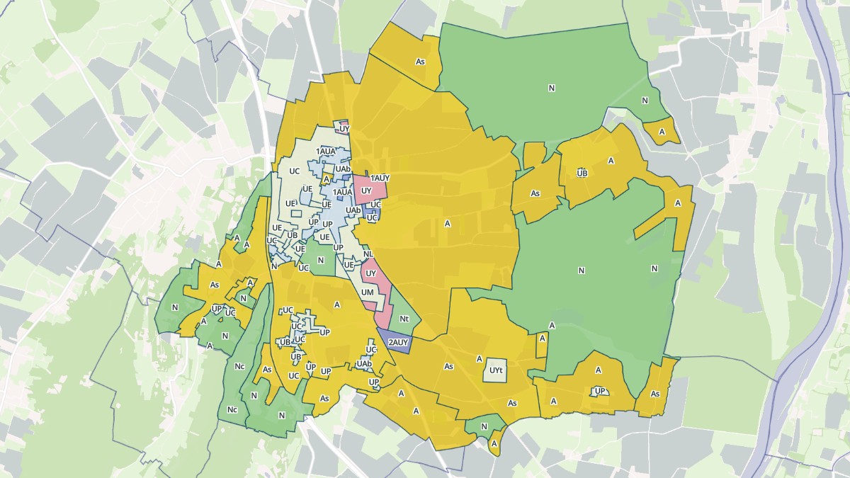 Aperçu cartographique de Sennecey-le-Grand, centré sur la commune