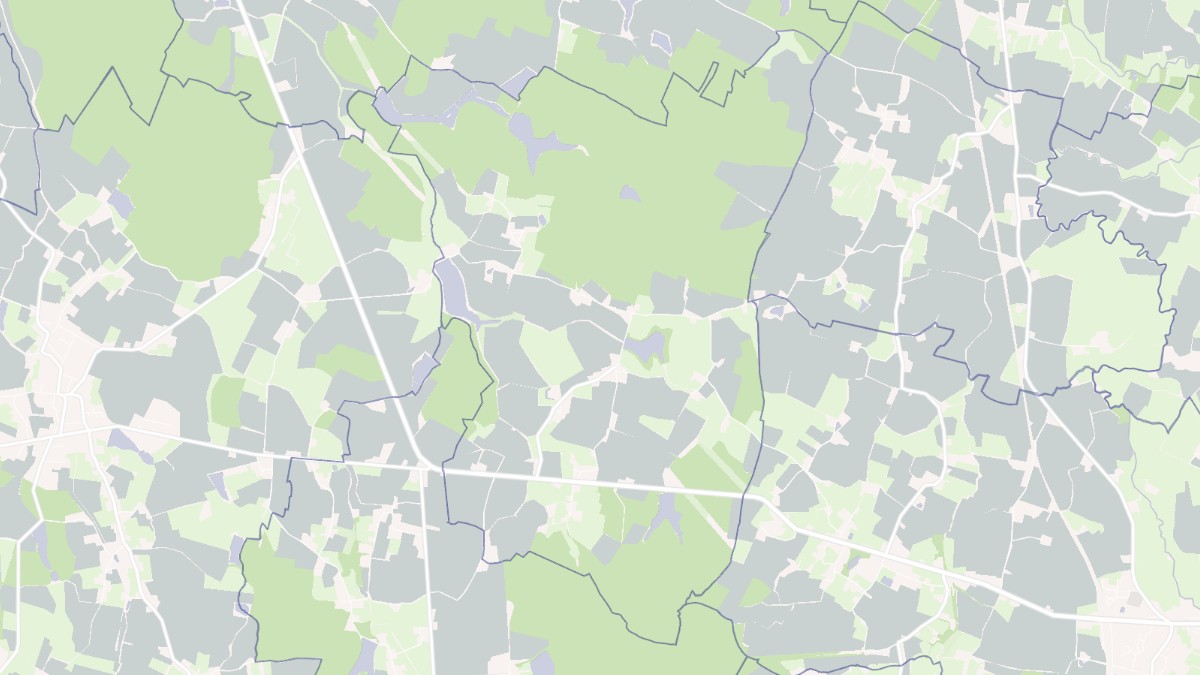 Aperçu cartographique de Serrigny-en-Bresse, centré sur la commune