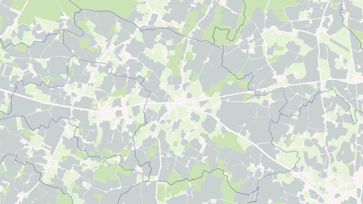 Aperçu cartographique de Thurey, centré sur la commune