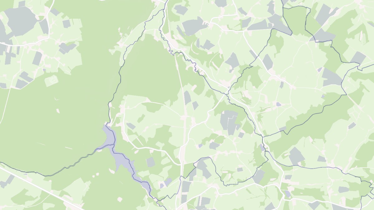 Aperçu cartographique de Tintry, centré sur la commune