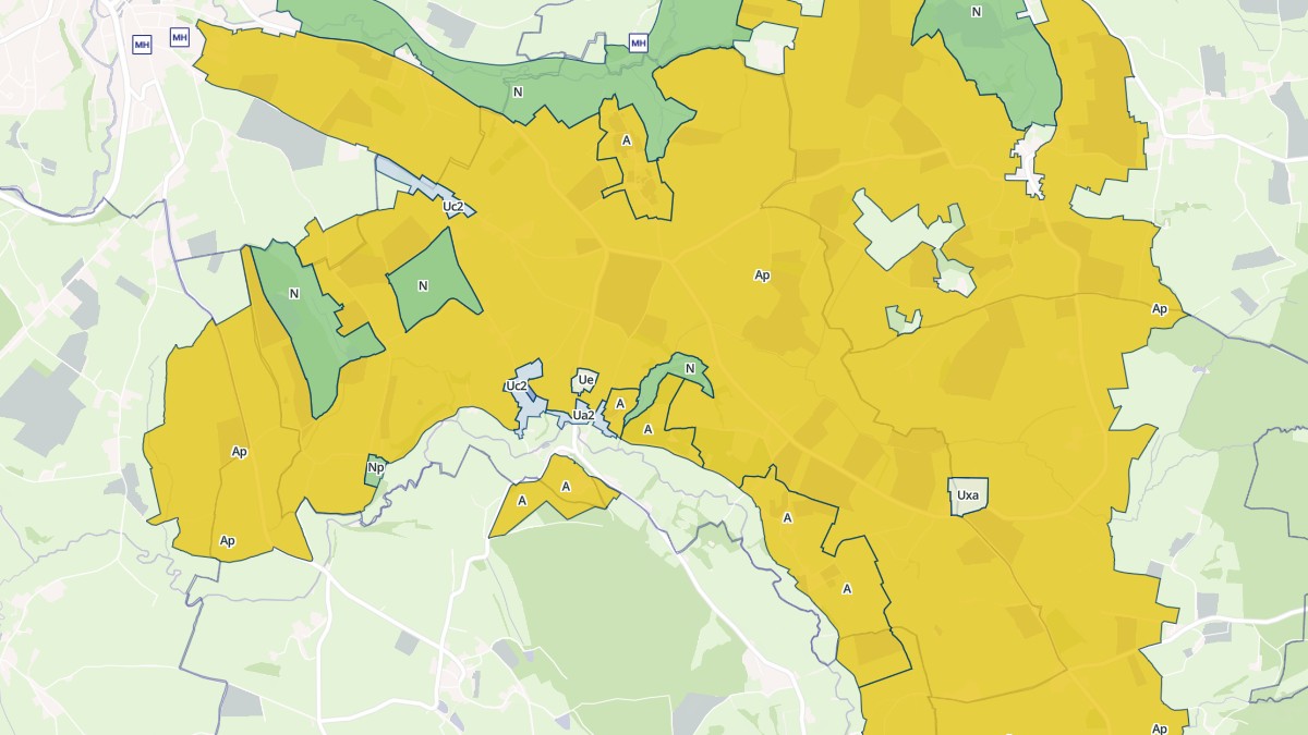 Aperçu cartographique de Vaudebarrier, centré sur la commune