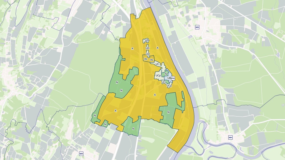 Aperçu cartographique de Le Villars, centré sur la commune