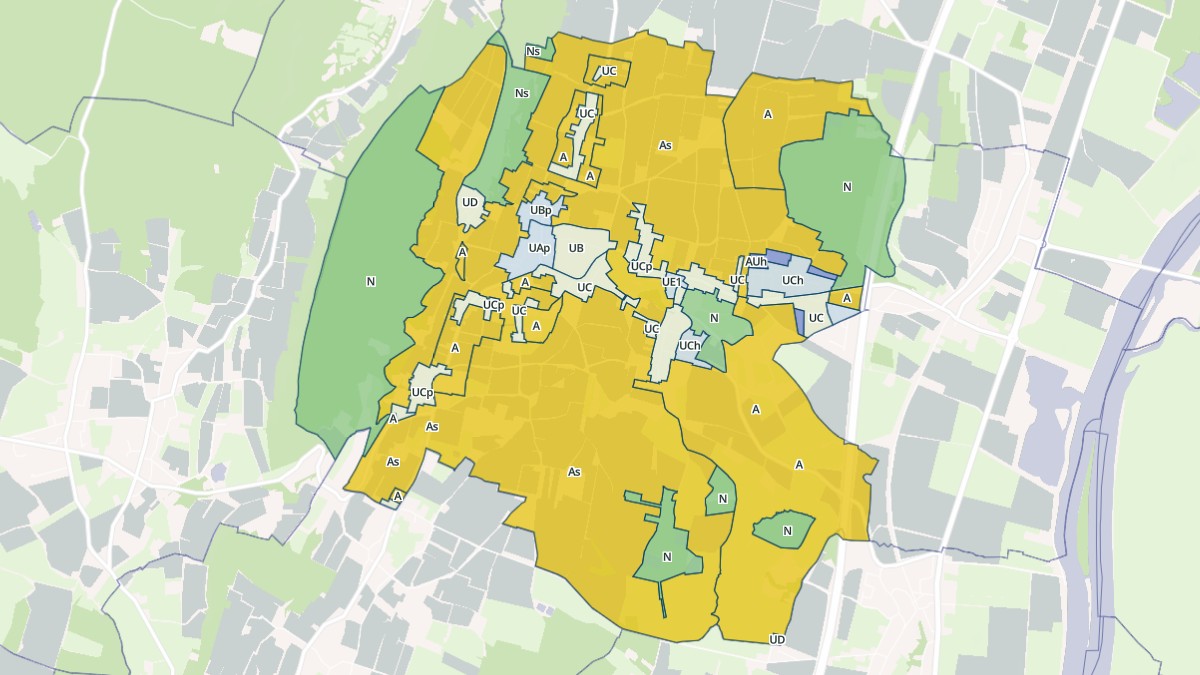 Aperçu cartographique de Viré, centré sur la commune
