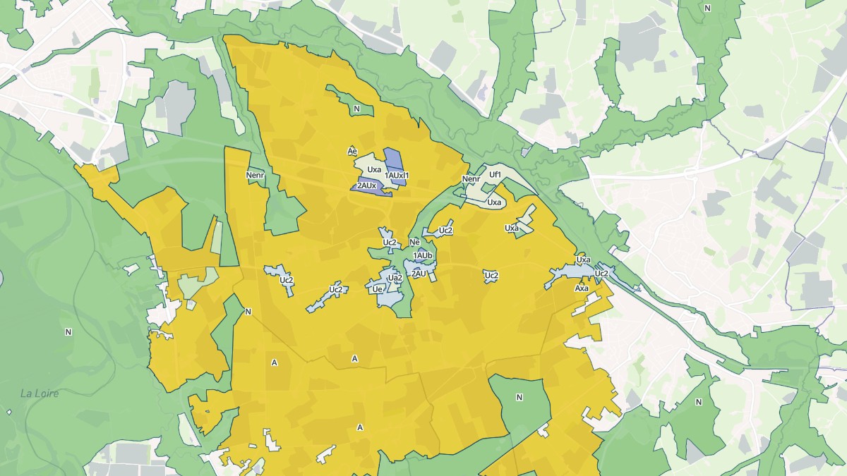 Aperçu cartographique de Vitry-en-Charollais, centré sur la commune