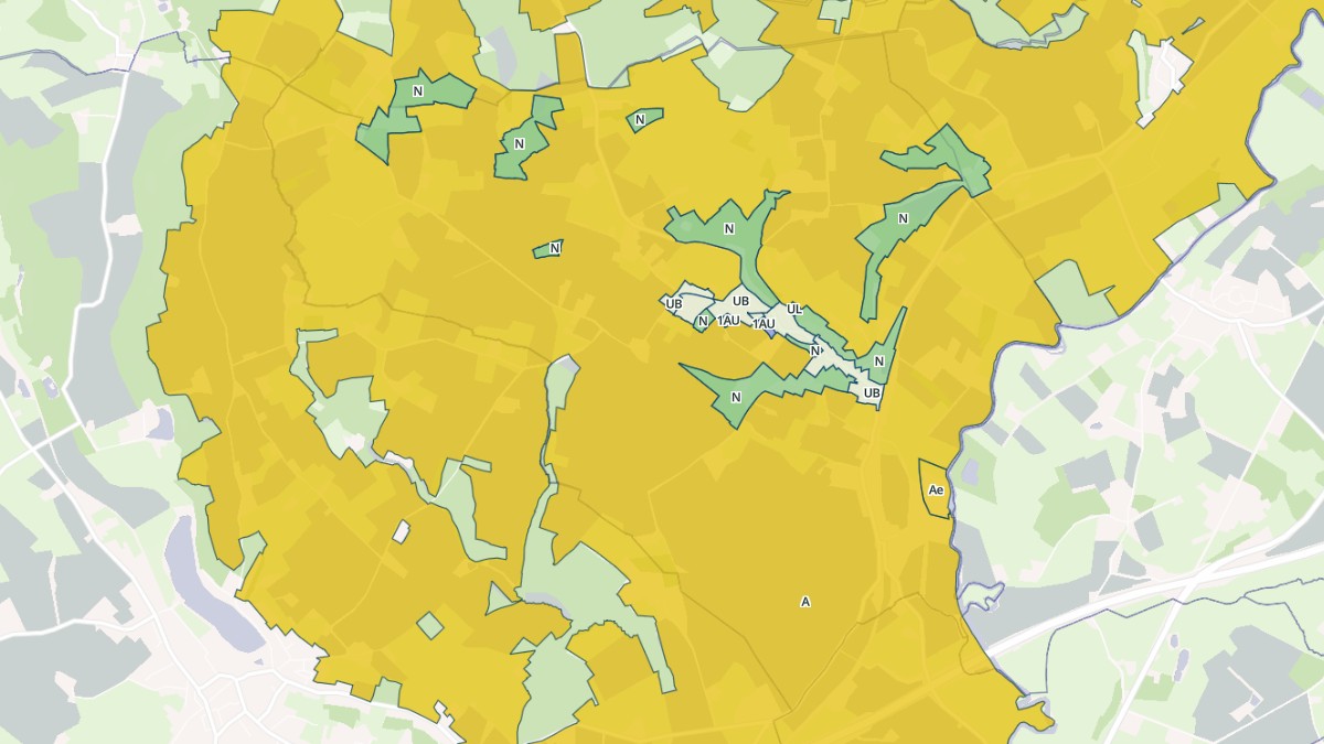 Aperçu cartographique de Boëssé-le-Sec, centré sur la commune