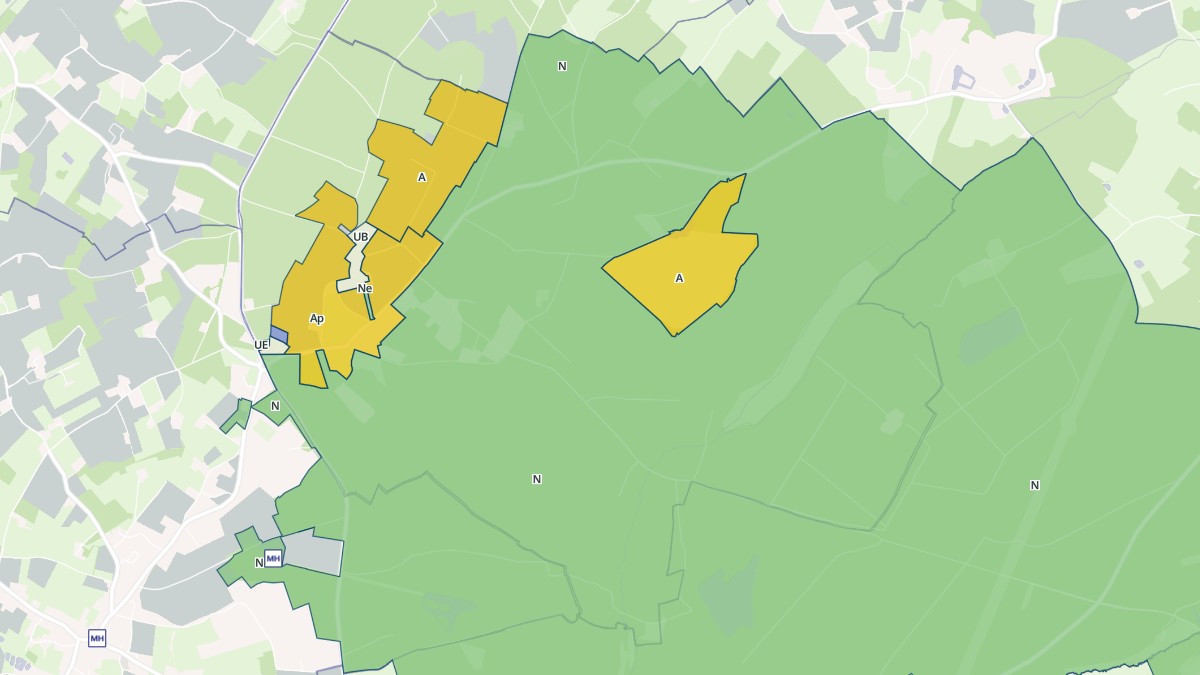 Aperçu cartographique de Château-l'Hermitage, centré sur la commune