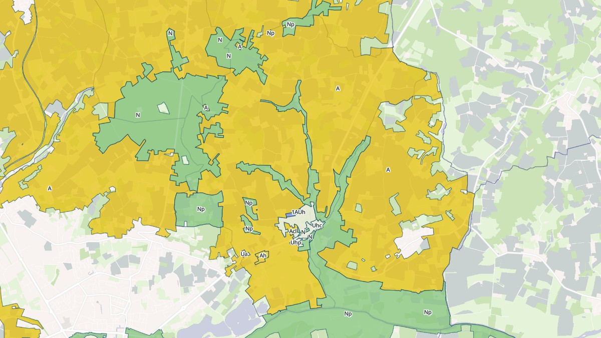 Aperçu cartographique de Clermont-Créans, centré sur la commune