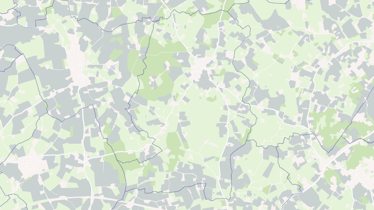 Aperçu cartographique de Courcebœufs, centré sur la commune