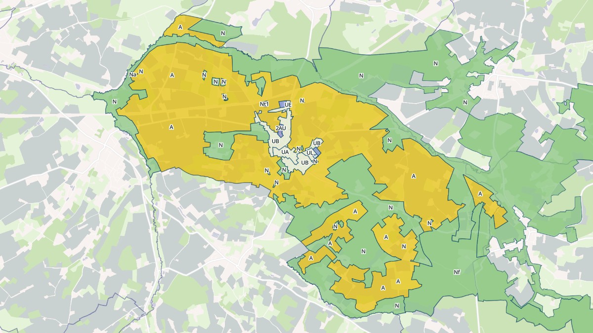 Aperçu cartographique de Dollon, centré sur la commune