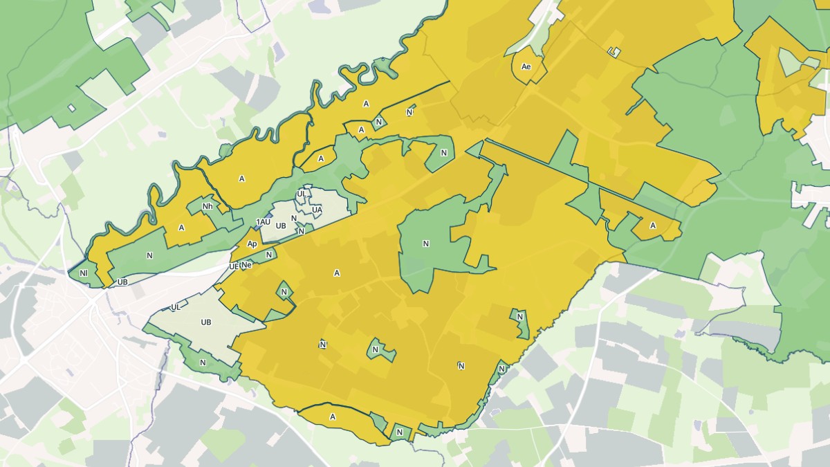 Aperçu cartographique de Duneau, centré sur la commune