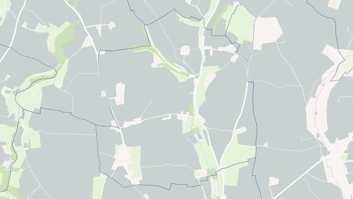 Aperçu cartographique de Marollette, centré sur la commune
