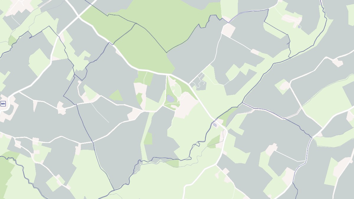 Aperçu cartographique de Nauvay, centré sur la commune