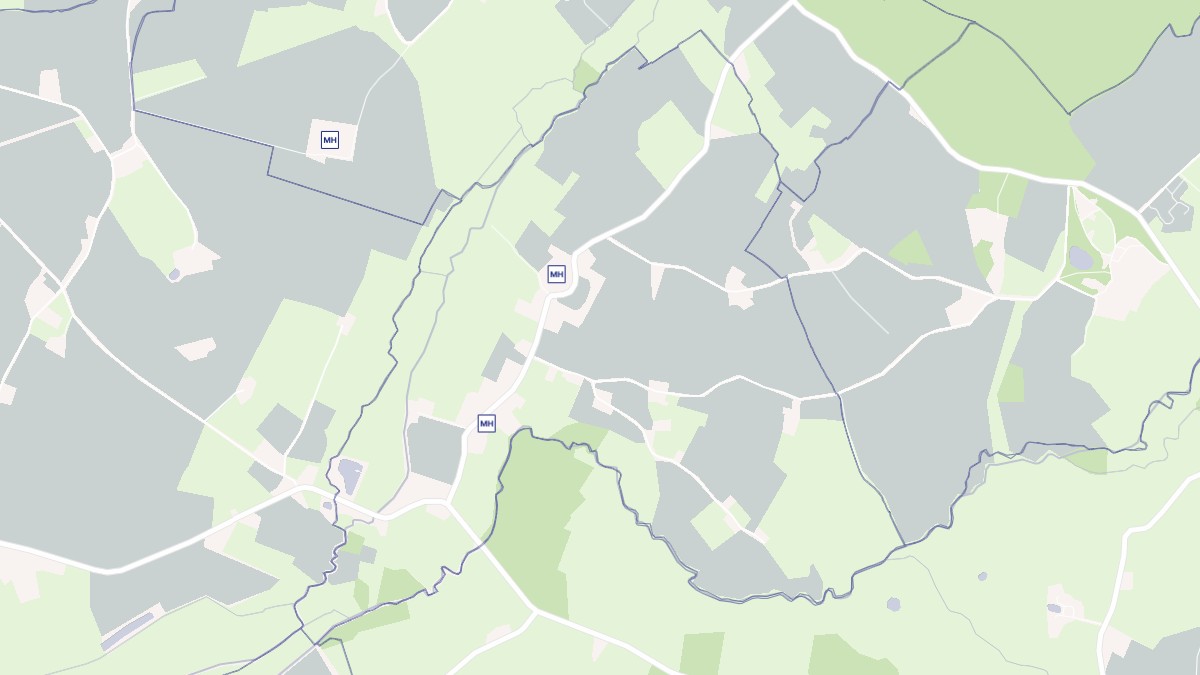 Aperçu cartographique de Peray, centré sur la commune