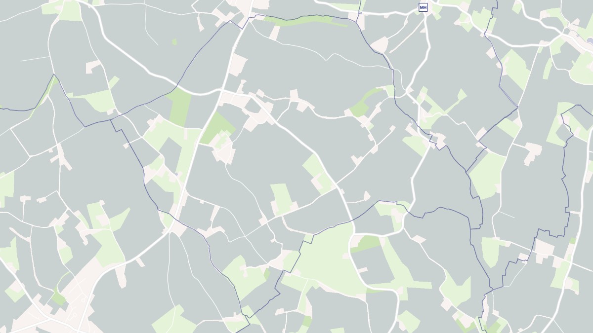 Aperçu cartographique de Saint-Calez-en-Saosnois, centré sur la commune