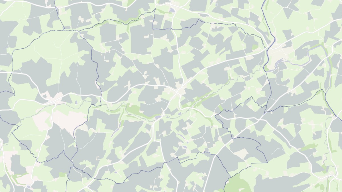 Aperçu cartographique de Saint-Georges-le-Gaultier, centré sur la commune