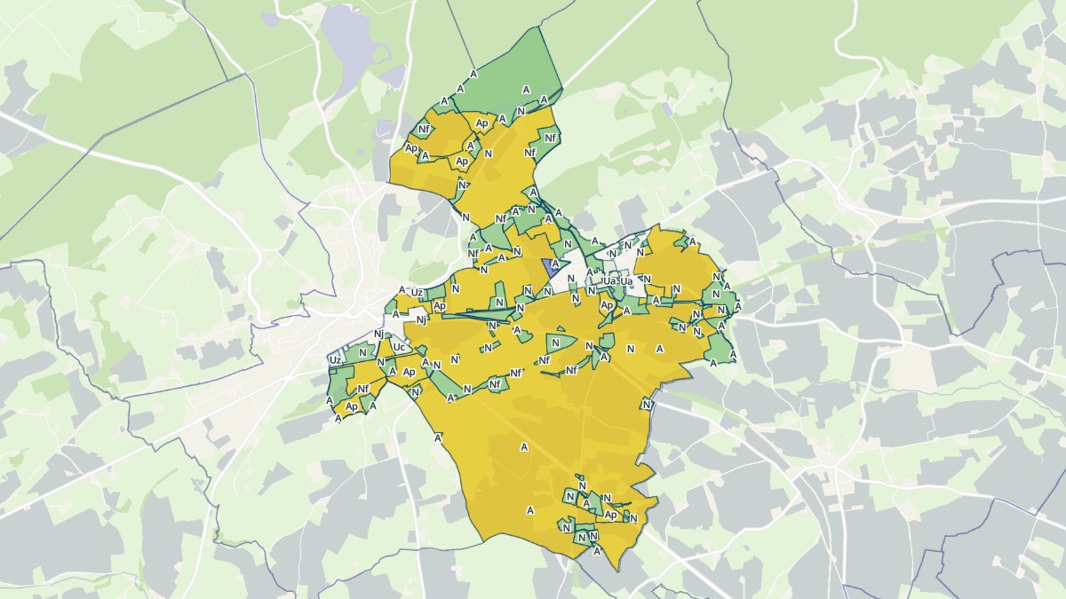 Aperçu cartographique de Saint-Rémy-de-Sillé, centré sur la commune
