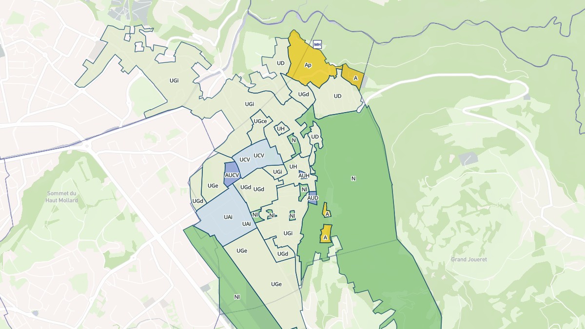 Aperçu cartographique de Barby, centré sur la commune