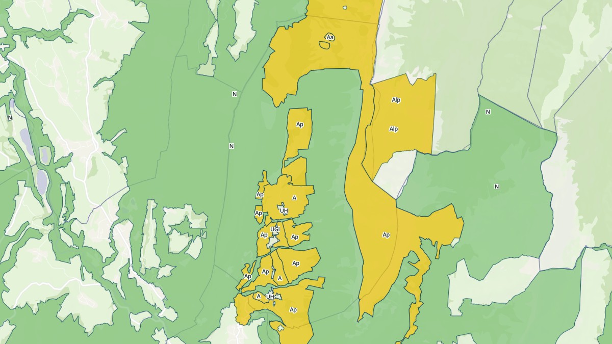 Aperçu cartographique de Doucy-en-Bauges, centré sur la commune