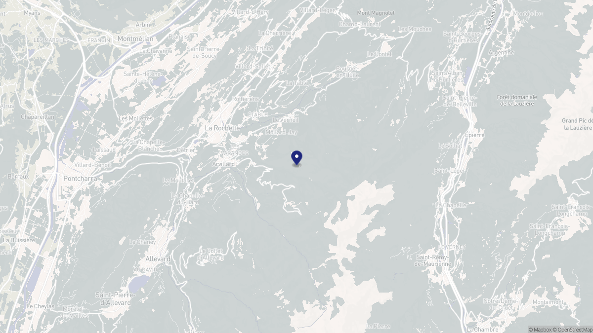 Aperçu cartographique de Presle, centré sur la commune