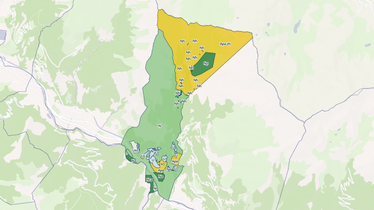 Aperçu cartographique de Saint-Martin-de-la-Porte, centré sur la commune