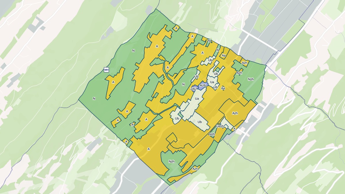 Aperçu cartographique de Villard-Sallet, centré sur la commune
