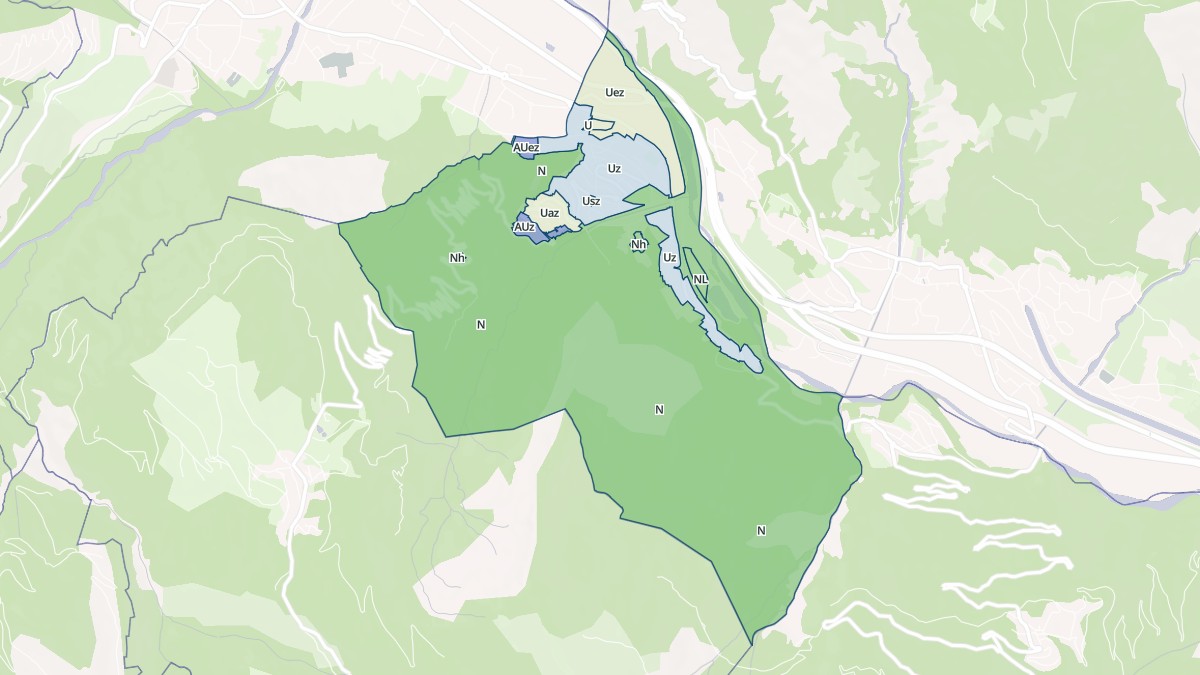 Aperçu cartographique de Villargondran, centré sur la commune