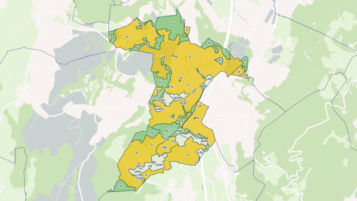 Aperçu cartographique de Andilly, centré sur la commune